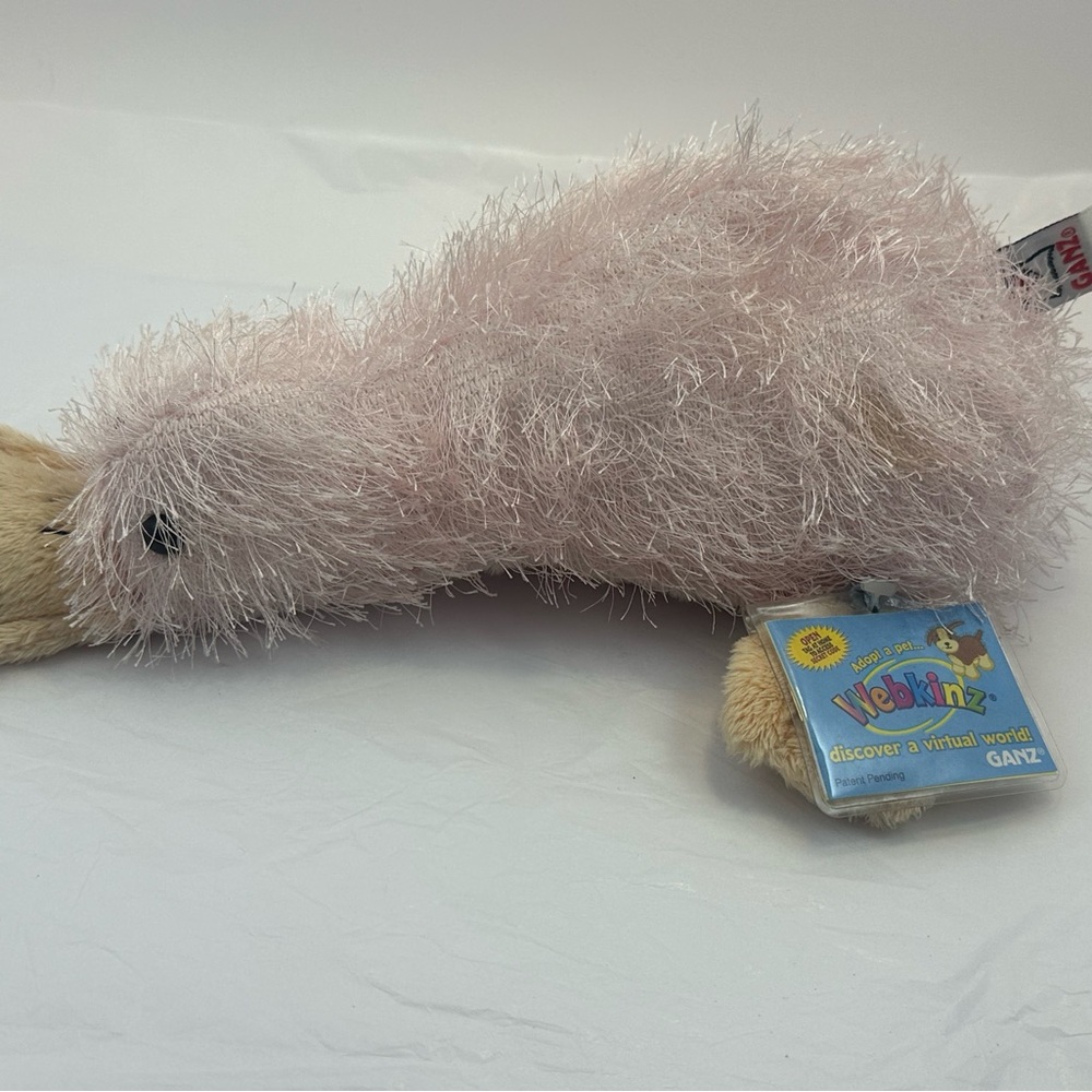 Webkinz Pink Googles Plush Stuffed Animal GANZ Retired 2006 HM208 Sealed Code - Picture 5 of 7
